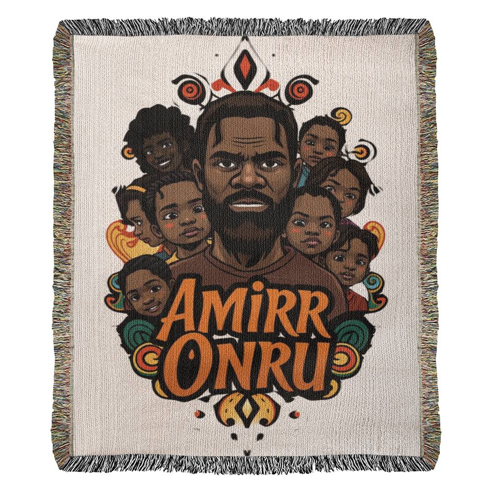 AmirrOnru9 customizes Photo Heirloom Woven Blanket (Portrait