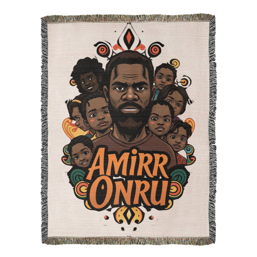 AmirrOnru9 customizes Photo Heirloom Woven Blanket (Portrait