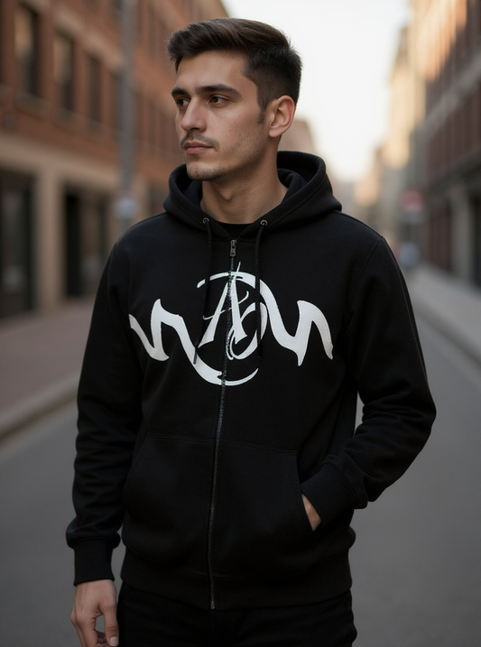AmirrOnru9 zip up hoodie