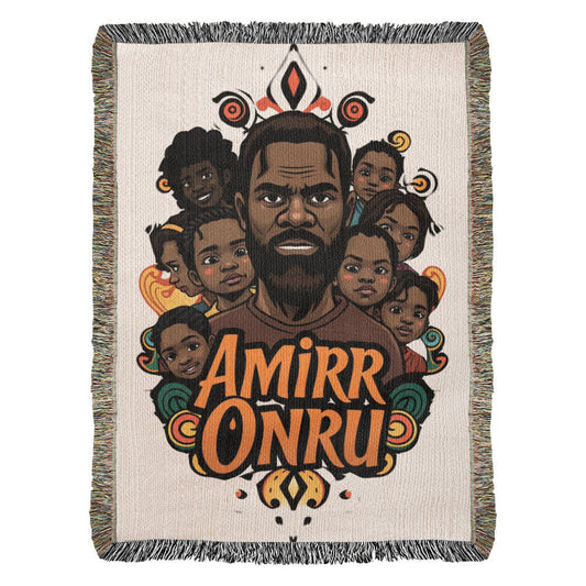 AmirrOnru9 customizes Photo Heirloom Woven Blanket (Portrait